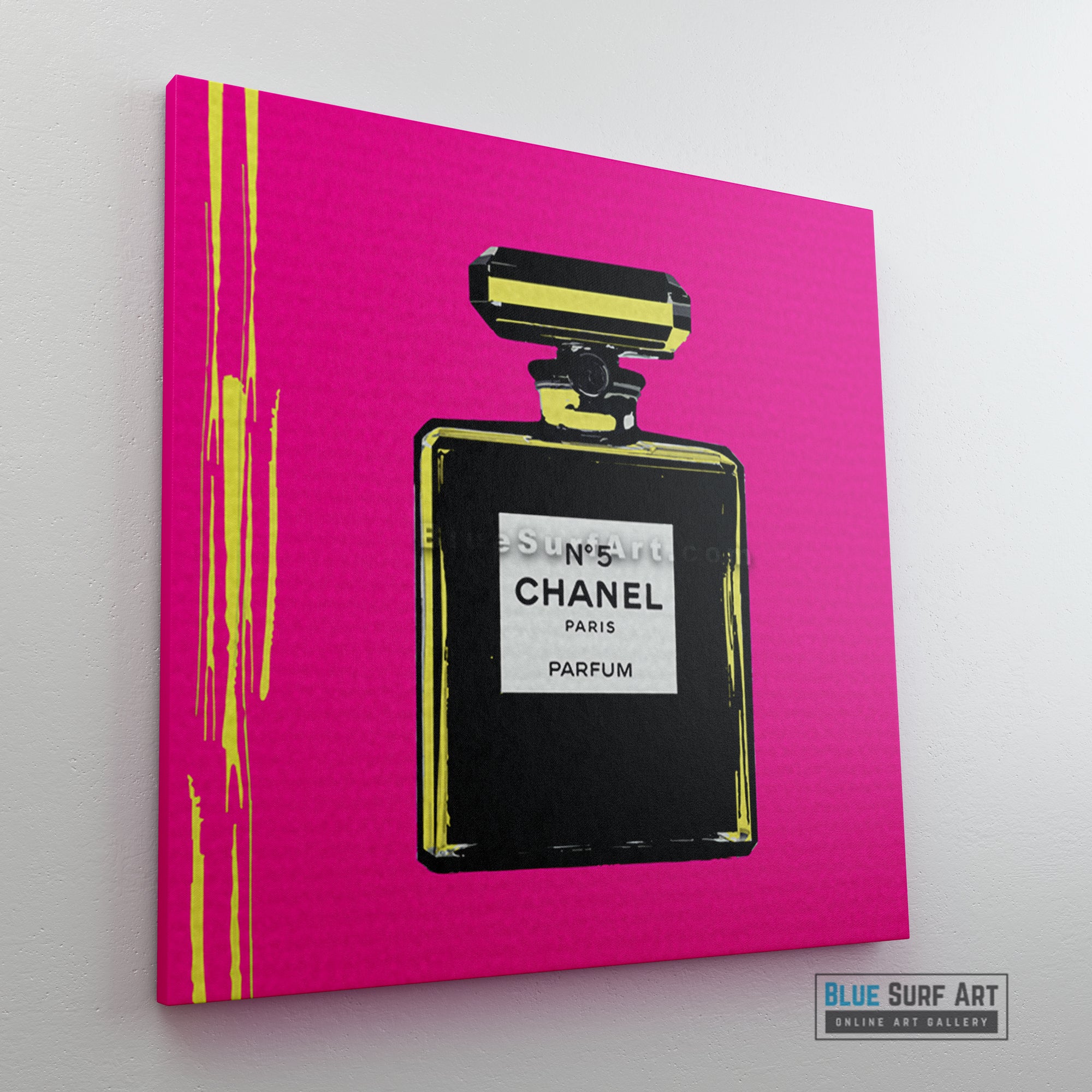 Chanel Perfume Canvas Art Oil Painting