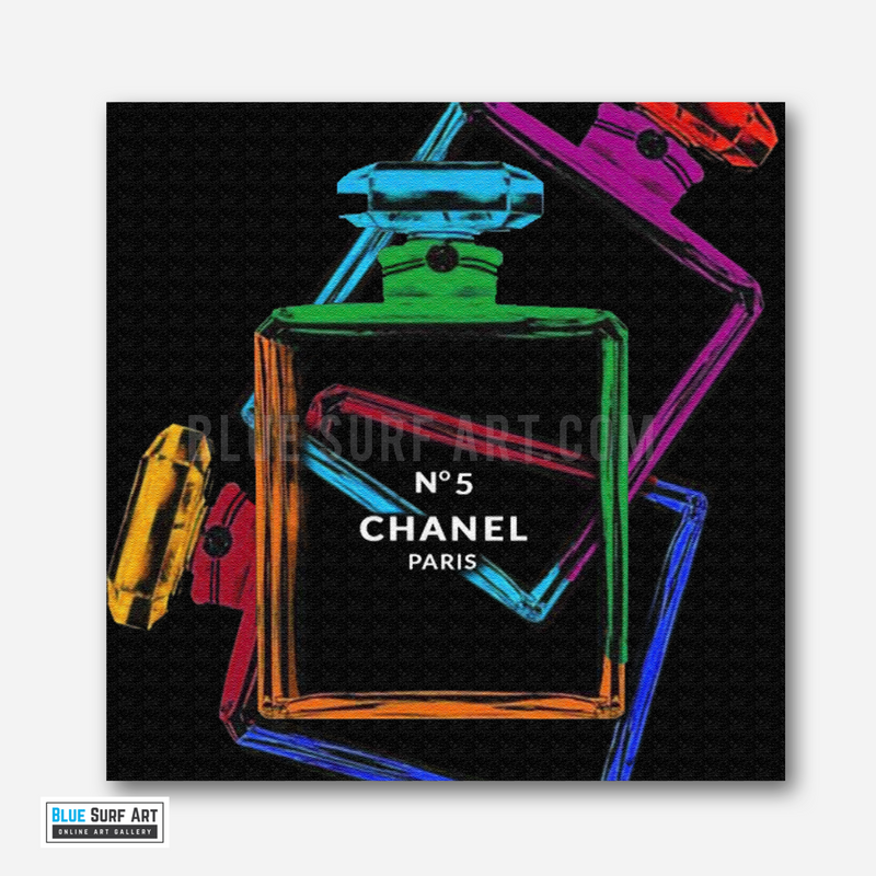 Chanel Perfume Warhol Canvas Art Oil Painting