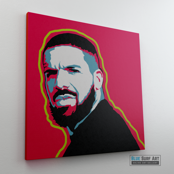 Drake Canvas Art Painting