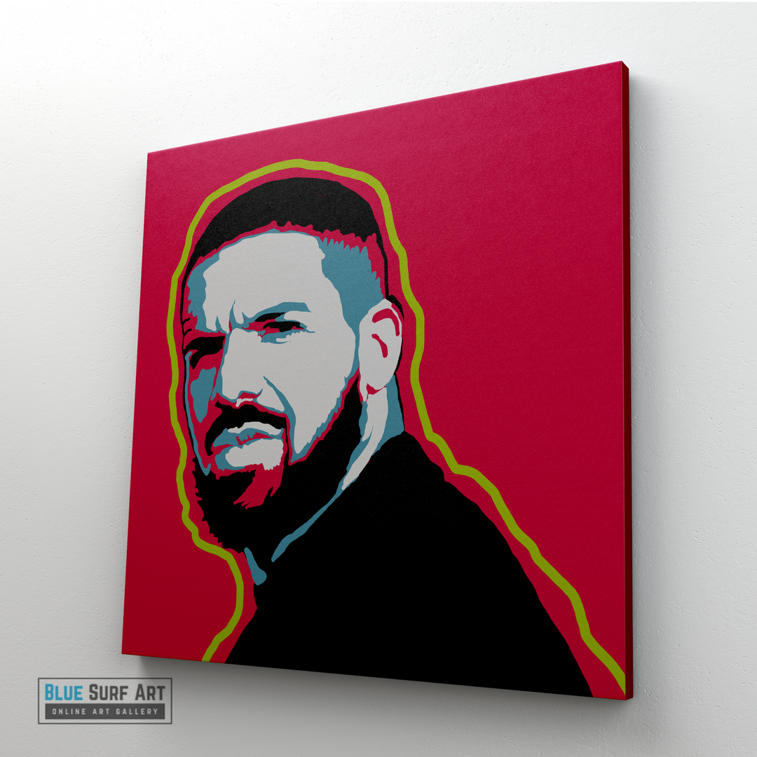 Drake Canvas Art Painting