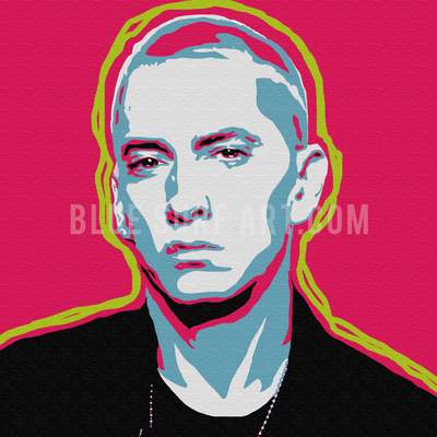 Eminem Canvas Art Painting