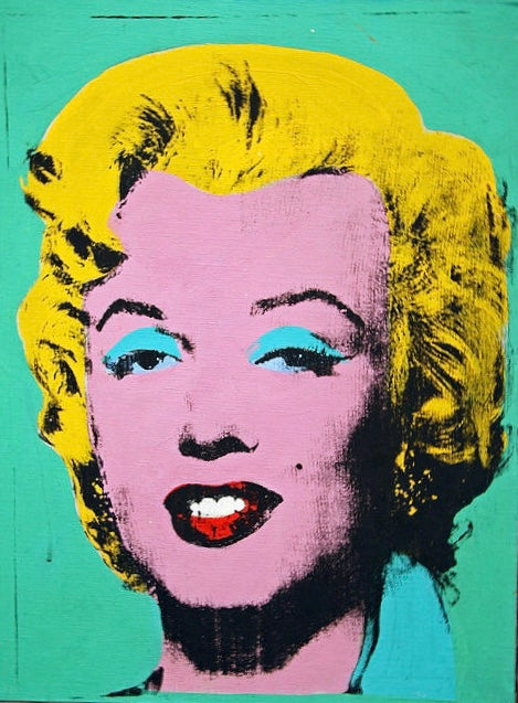 Marilyn Warhol Oil Painting 