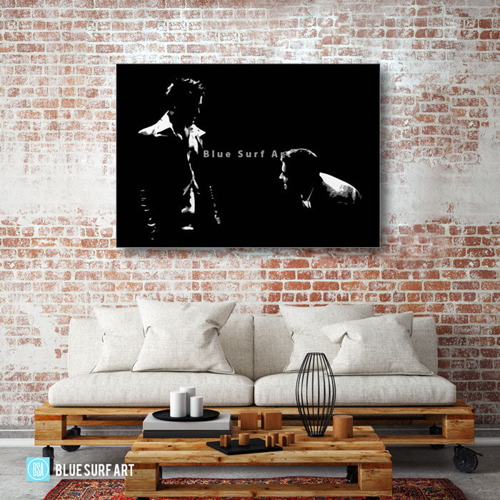 Fight - living room