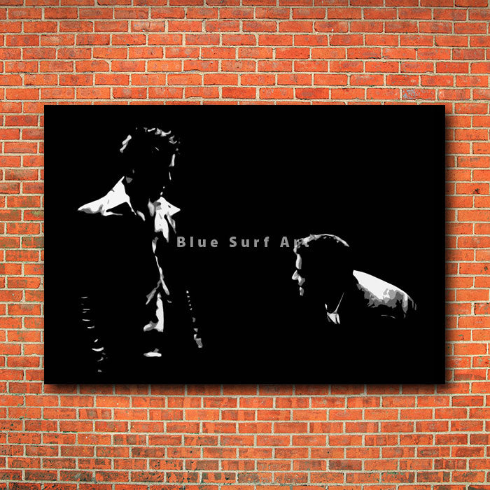 Fight - red bricks wall