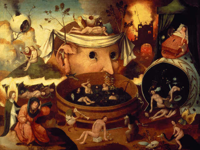 Tondal's Vision by Hieronymus Bosch I Blue Surf Art