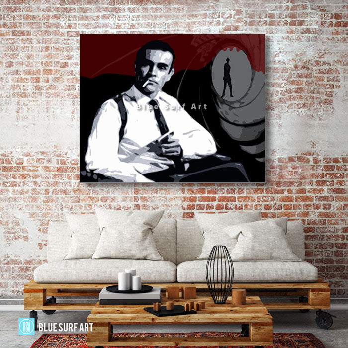 James double o seven - living room