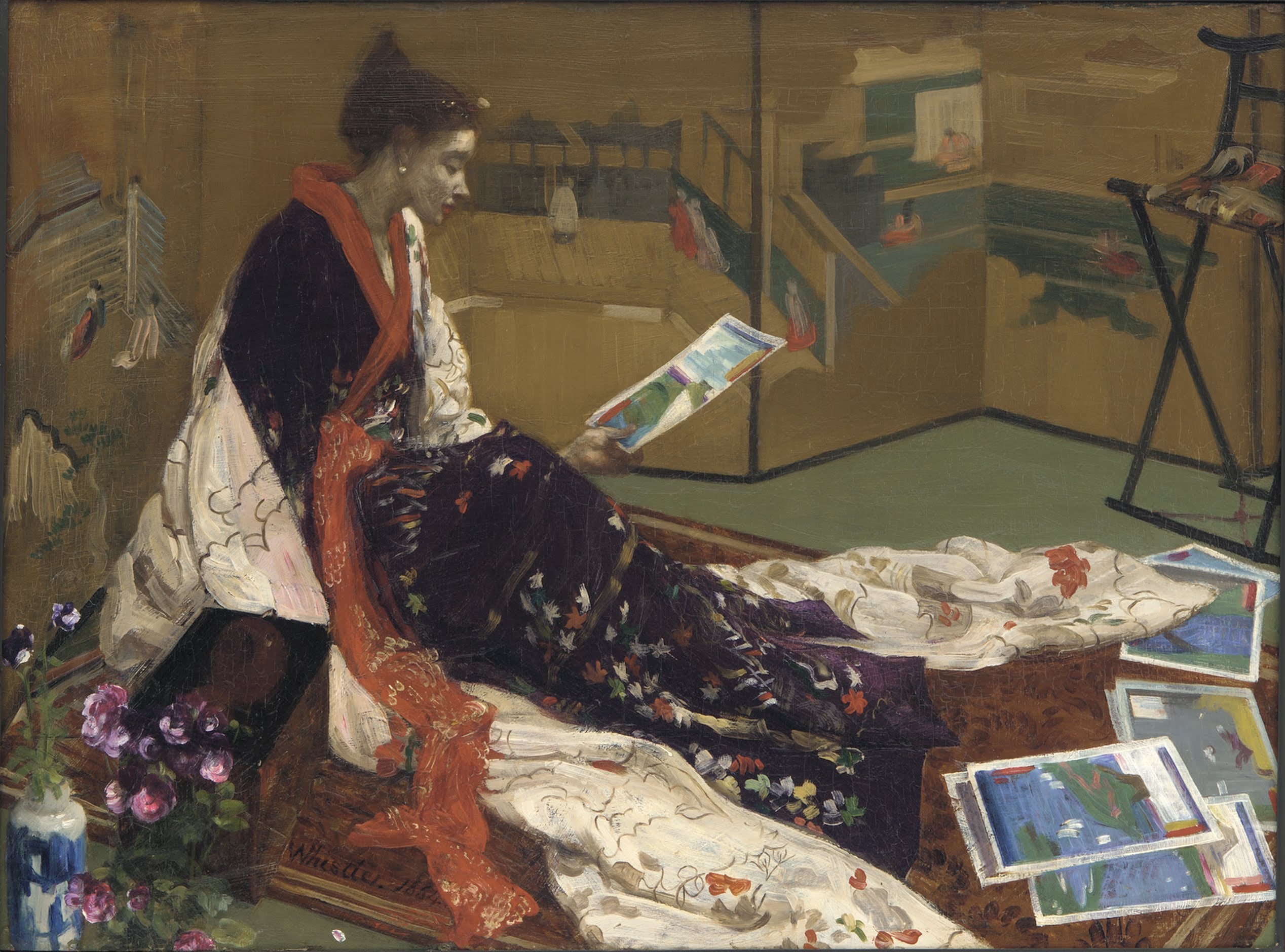 Nocturne: Blue and Gold--Southampton Water by James Abbott McNeill Whistler Reproduction Painting by Blue Surf Art