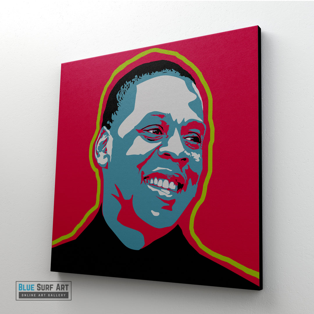 Jay Z Canvas Art Oil Painting