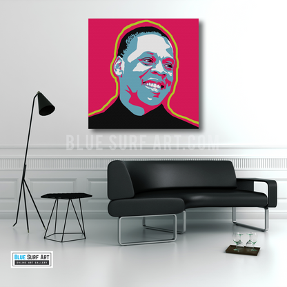 Jay Z Canvas Art Oil Painting