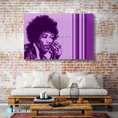 Jimi Hendrix - living room