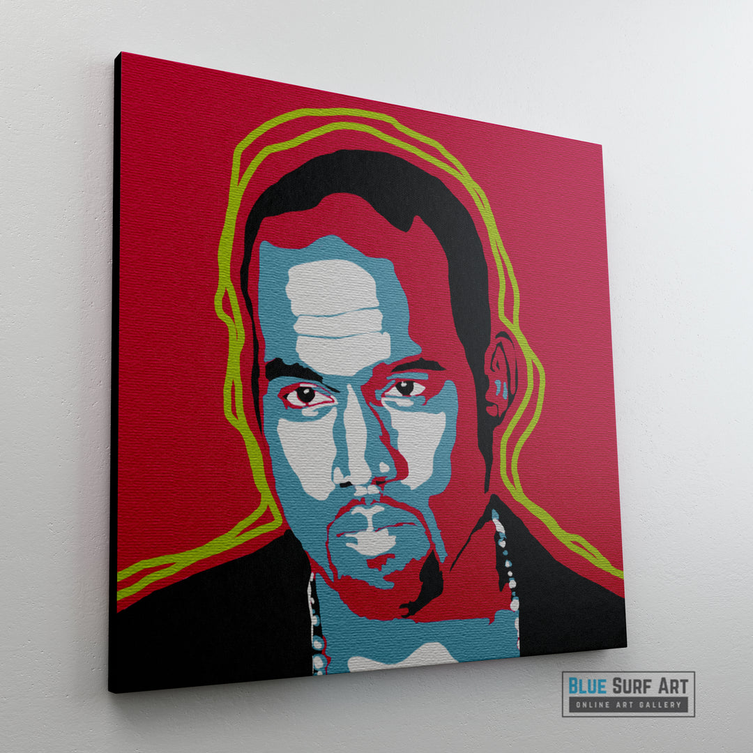 Kanye West Canvas Art Painting