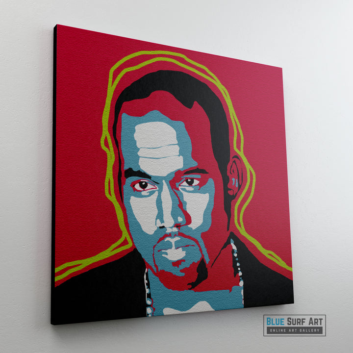 Kanye West Canvas Art Painting