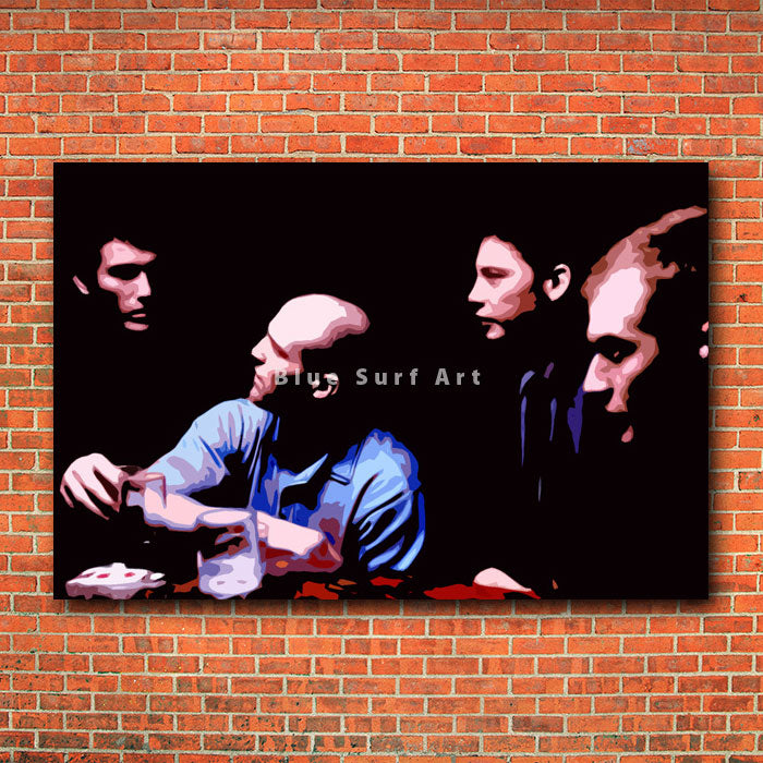 Lock Stock - red brick wall