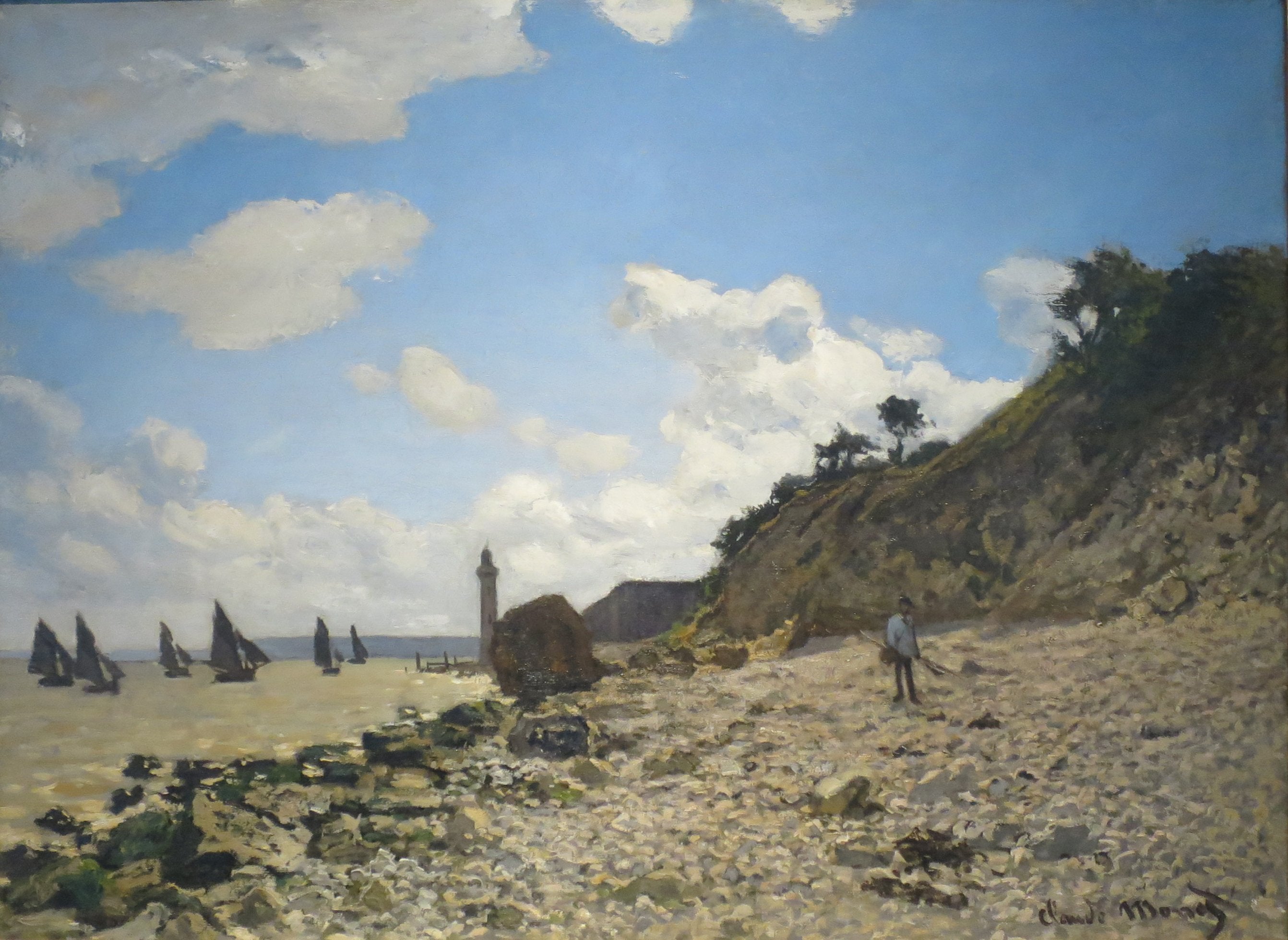Beach at Honfleux