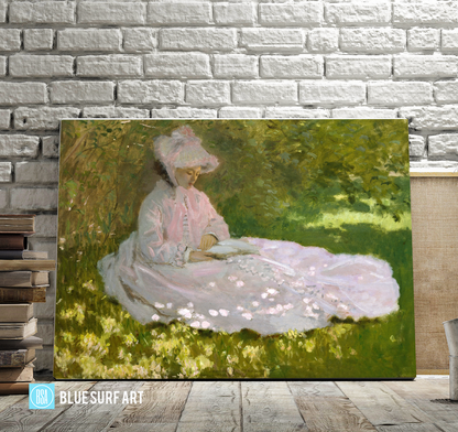 Springtime, 1872. Reproduction Oil Painting on Canvas  I  Blue Surf Art - studio showcase