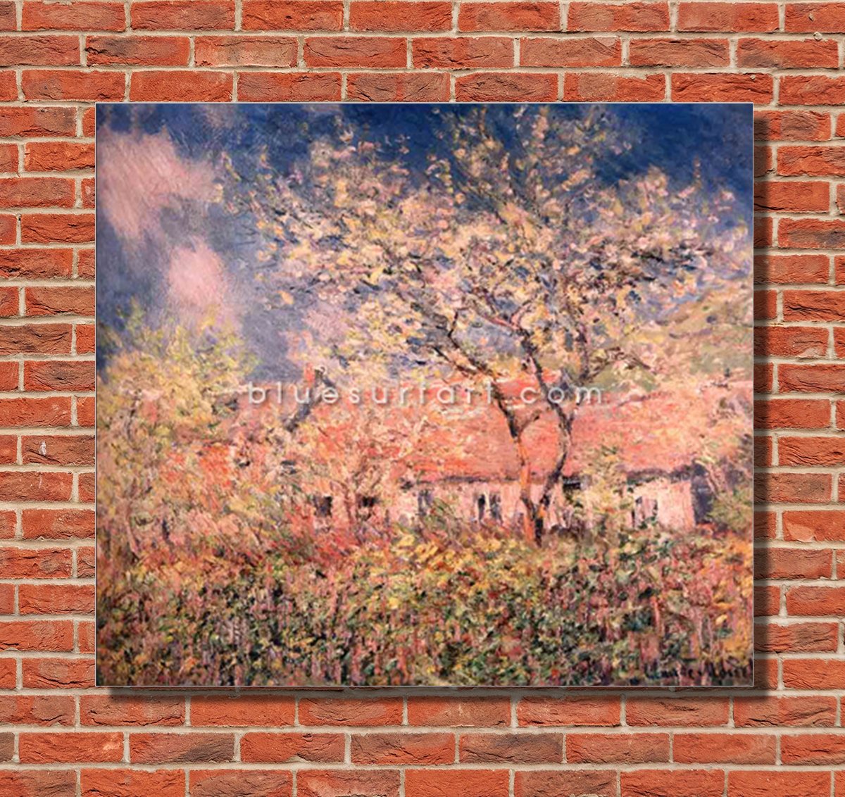 Springtime at Giverny Reproduction  I  Blue Surf Art 2