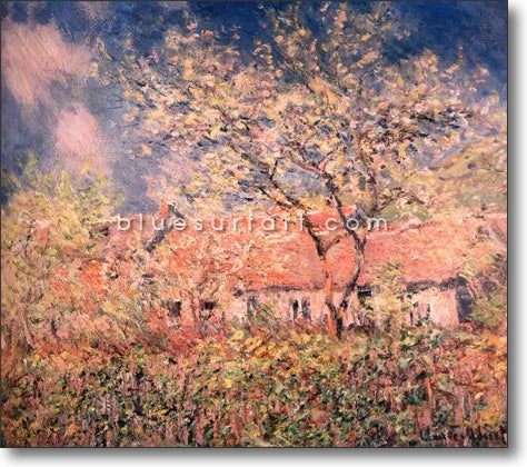 Springtime at Giverny Reproduction  I  Blue Surf Art