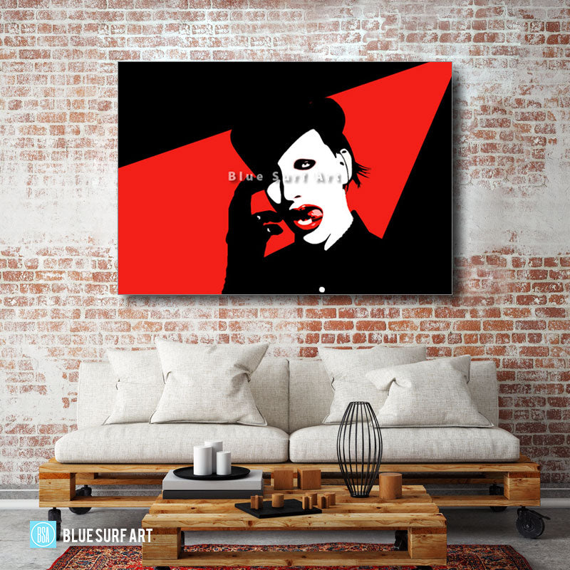 Marilyn Manson - living room