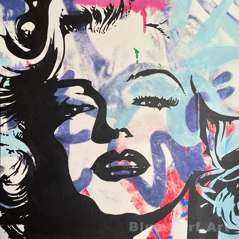 Marilyn Monroe Abstract Art