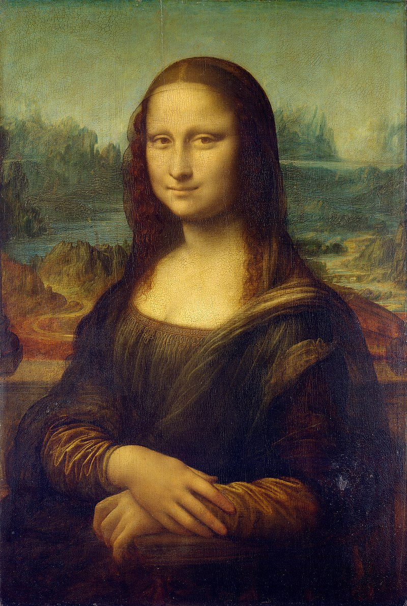 Mona Lisa Oil Painting by Blue Surf Art