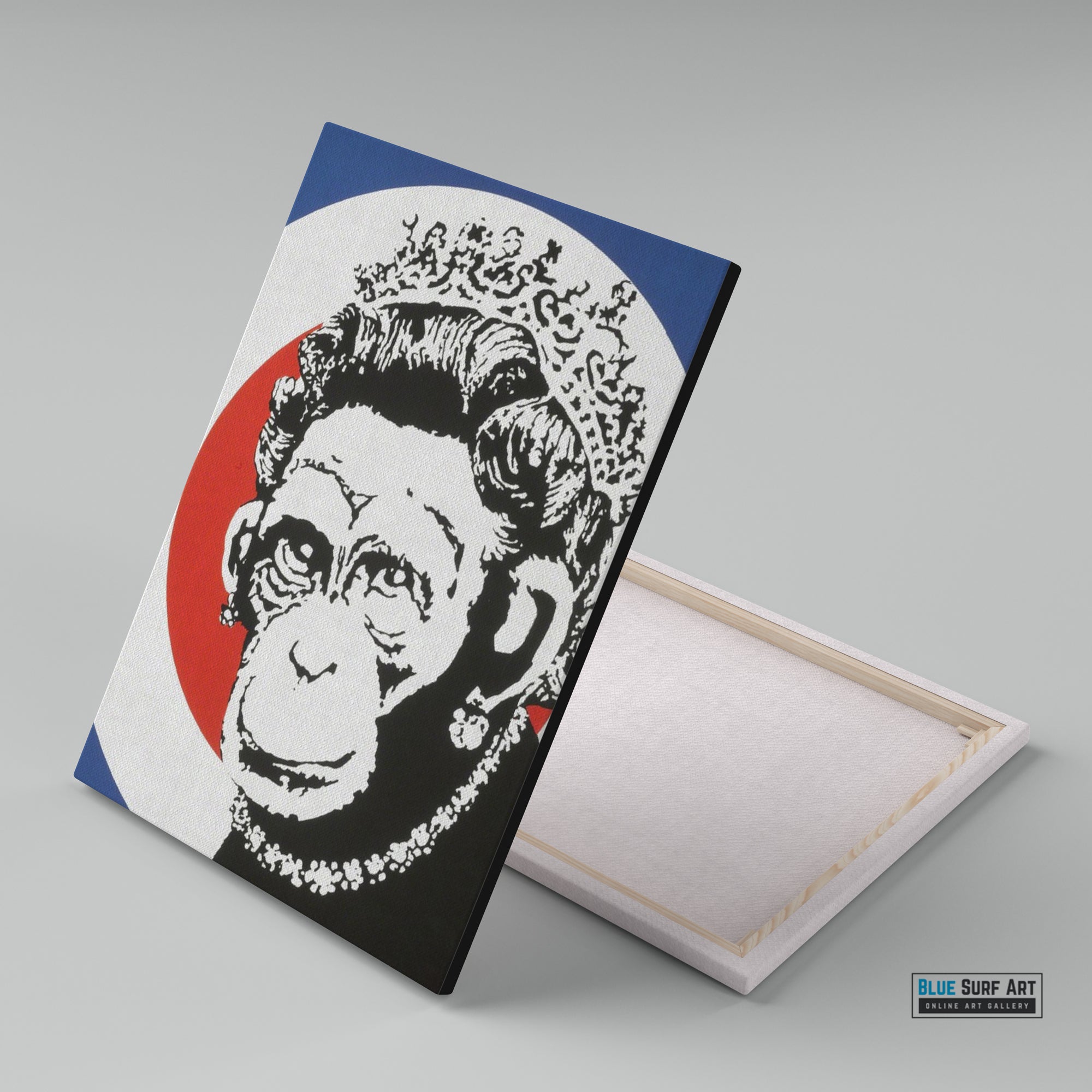 Monkey Queen Banksy Original Wall Art