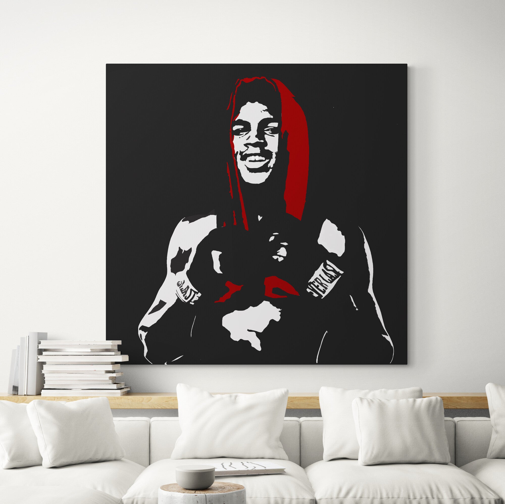 Muhammad Ali Boxing Legend Wall Art Original Handmade Oil on Canvas Painting 8