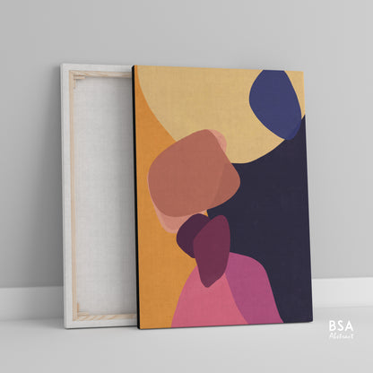 New Colourful Minimalist Modern Wall Art, Abstract Canvas Art Painting - Fora #11. Large Abstract Painting, Modern Abstract Painting, oil hand painting, office wall art, original abstract, textured art, Living room wall art, Modern interior wall art