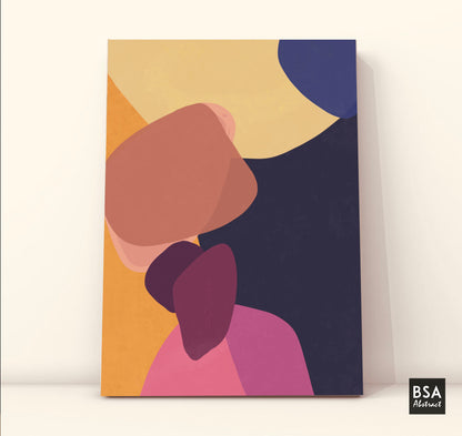 New Colourful Minimalist Modern Wall Art, Abstract Canvas Art Painting - Fora #11. Large Abstract Painting, Modern Abstract Painting, oil hand painting, office wall art, original abstract, textured art, Living room wall art, Modern interior wall art