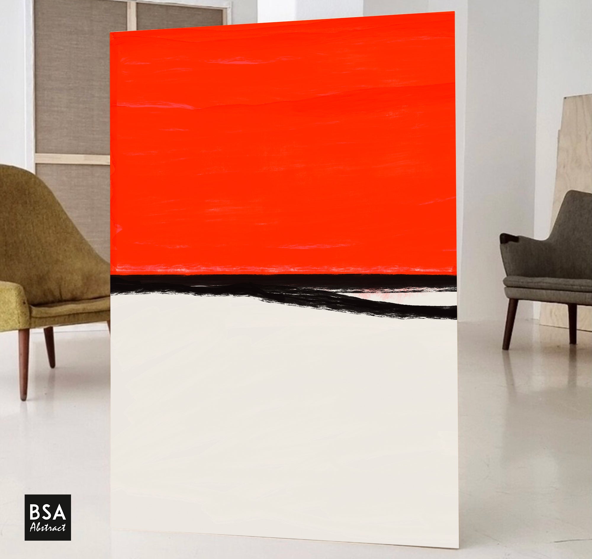 Minimalist Modern Wall Art, Abstract Canvas Art Painting - Fora #17. Large Abstract Painting, Modern Abstract Painting, oil hand painting, office wall art, original abstract, textured art, Living room wall art, Modern interior wall art