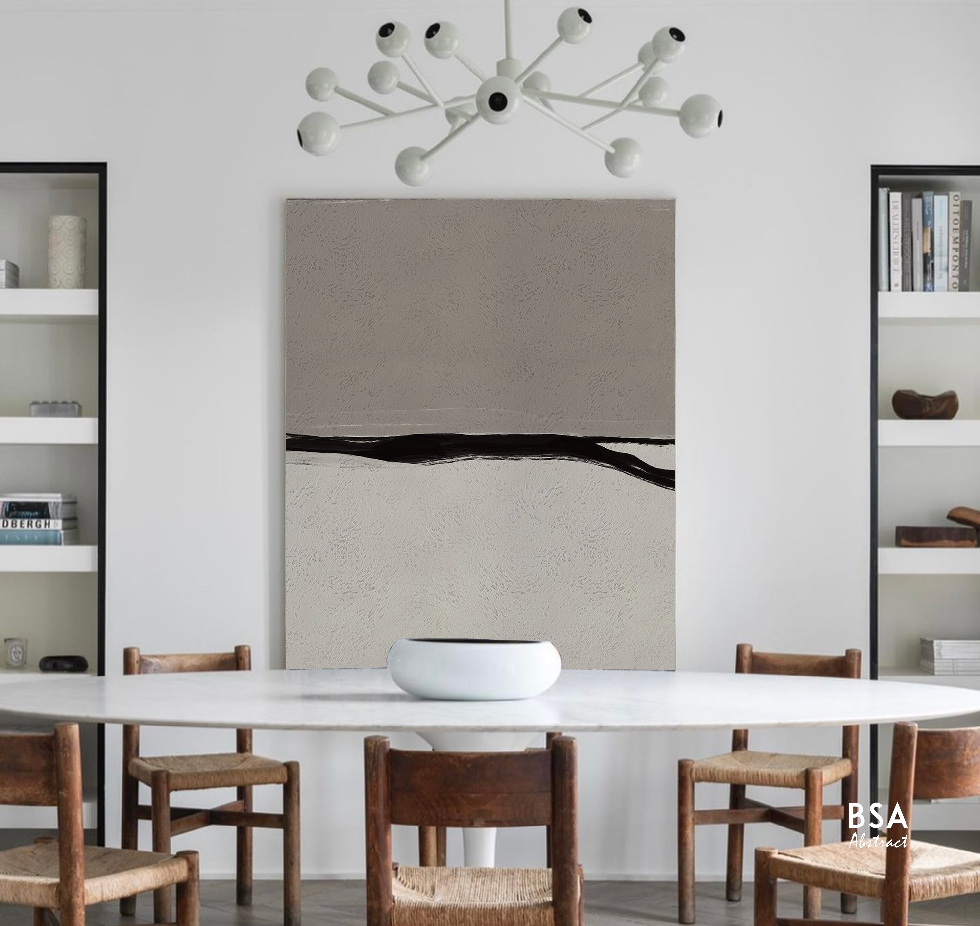 Minimalist Modern Wall Art, Abstract Canvas Art Painting - Fora #19. Large Abstract Painting, Modern Abstract Painting, oil hand painting, office wall art, original abstract, textured art, Living room wall art, Modern interior wall art