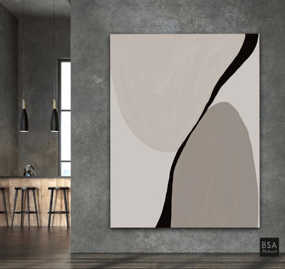 Minimalist Modern Abstract Art, Canvas Print or Original on Canvas, Canvas art painting, abstract wall art, painting on canvas, wall art print, original canvas art