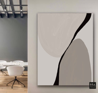 Minimalist Modern Abstract Art, Canvas Print or Original on Canvas, Canvas art painting, abstract wall art, painting on canvas, wall art print, original canvas art