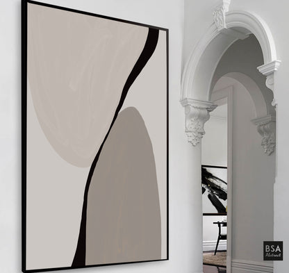 Minimalist Modern Abstract Art, Canvas Print or Original on Canvas, Canvas art painting, abstract wall art, painting on canvas, wall art print, original canvas art