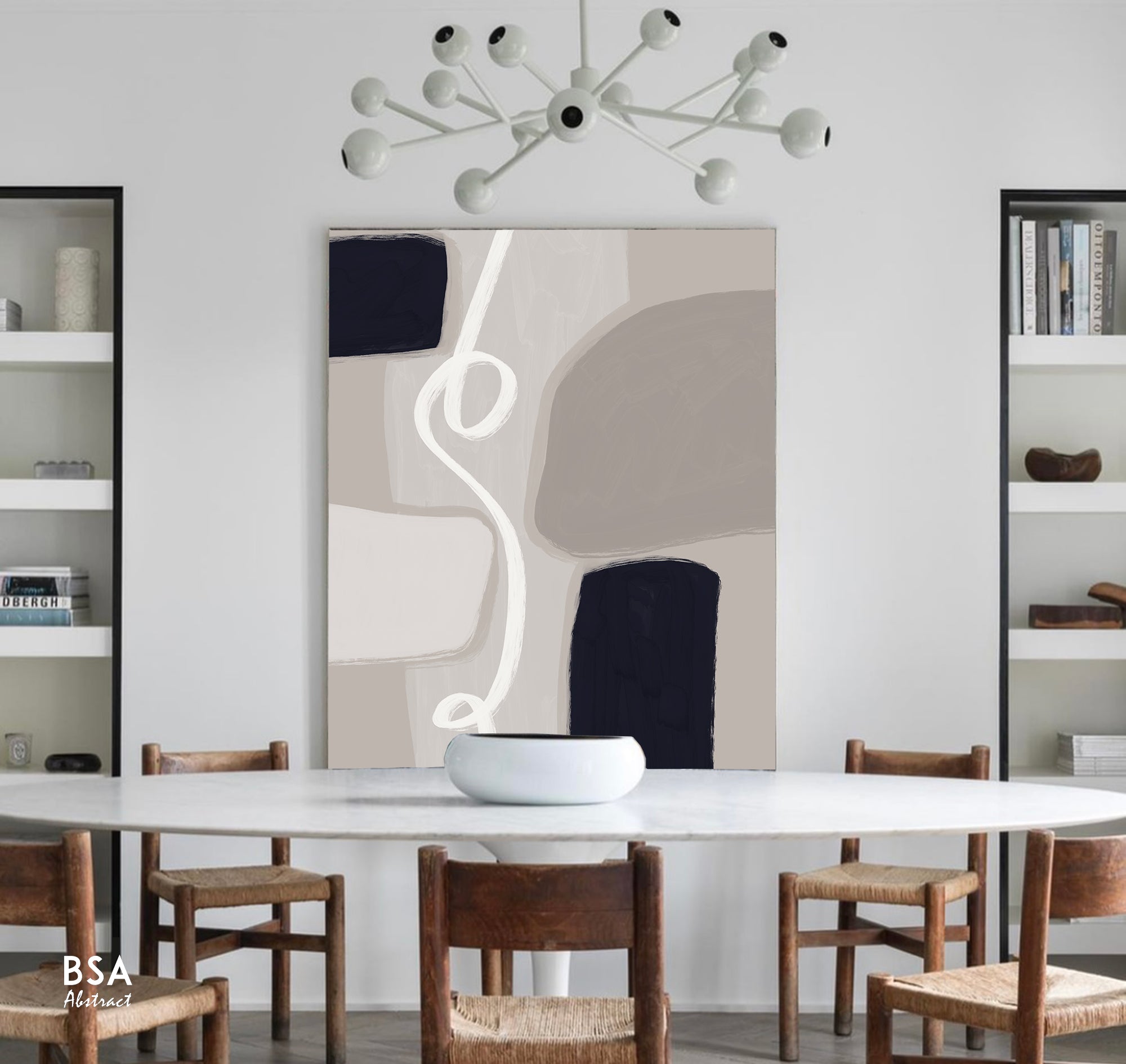 Minimalist Modern Wall Art, Abstract Canvas Art Painting - Fora #22. Large Abstract Painting, Modern Abstract Painting, oil hand painting, office wall art, original abstract, textured art, Living room wall art, Modern interior wall art