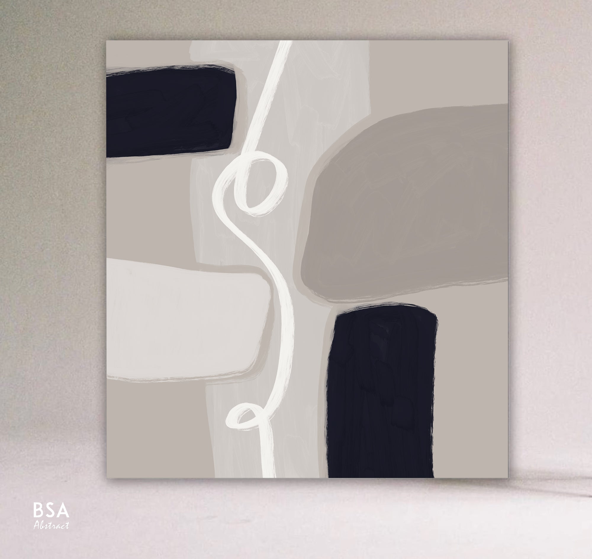 Minimalist Modern Wall Art, Abstract Canvas Art Painting - Fora #22. Large Abstract Painting, Modern Abstract Painting, oil hand painting, office wall art, original abstract, textured art, Living room wall art, Modern interior wall art
