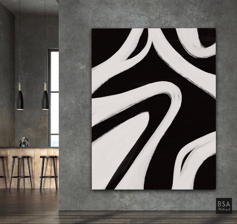Minimalist Modern Abstract Wall Art - Fora 