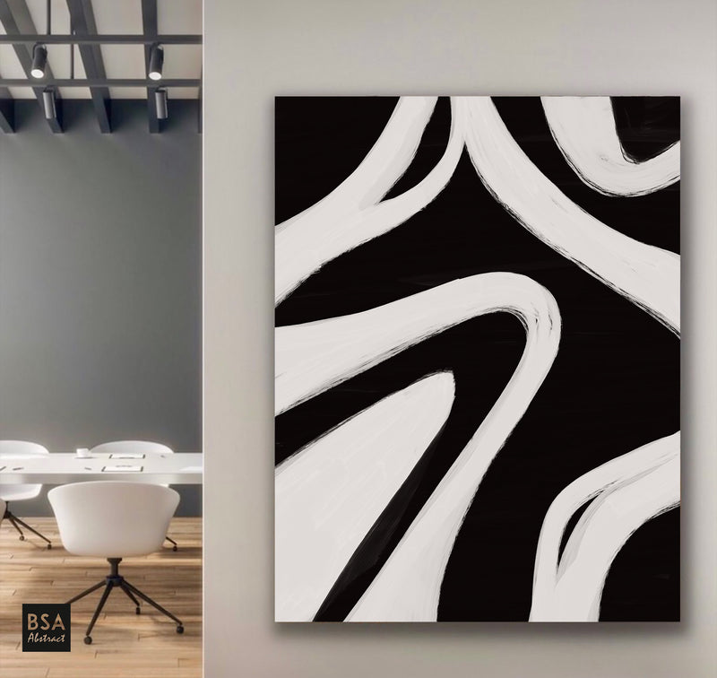 Minimalist Modern Abstract Wall Art - Fora 