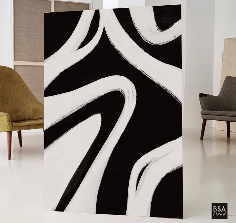 Minimalist Modern Abstract Wall Art - Fora 