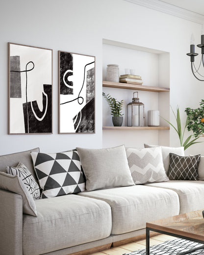 Modern Minimalist Modern Wall Art, Abstract Canvas Art Painting - Fora #30. Large Abstract Painting, Modern Abstract Painting, oil hand painting, office wall art, original abstract, textured art, Living room wall art, Modern interior wall art