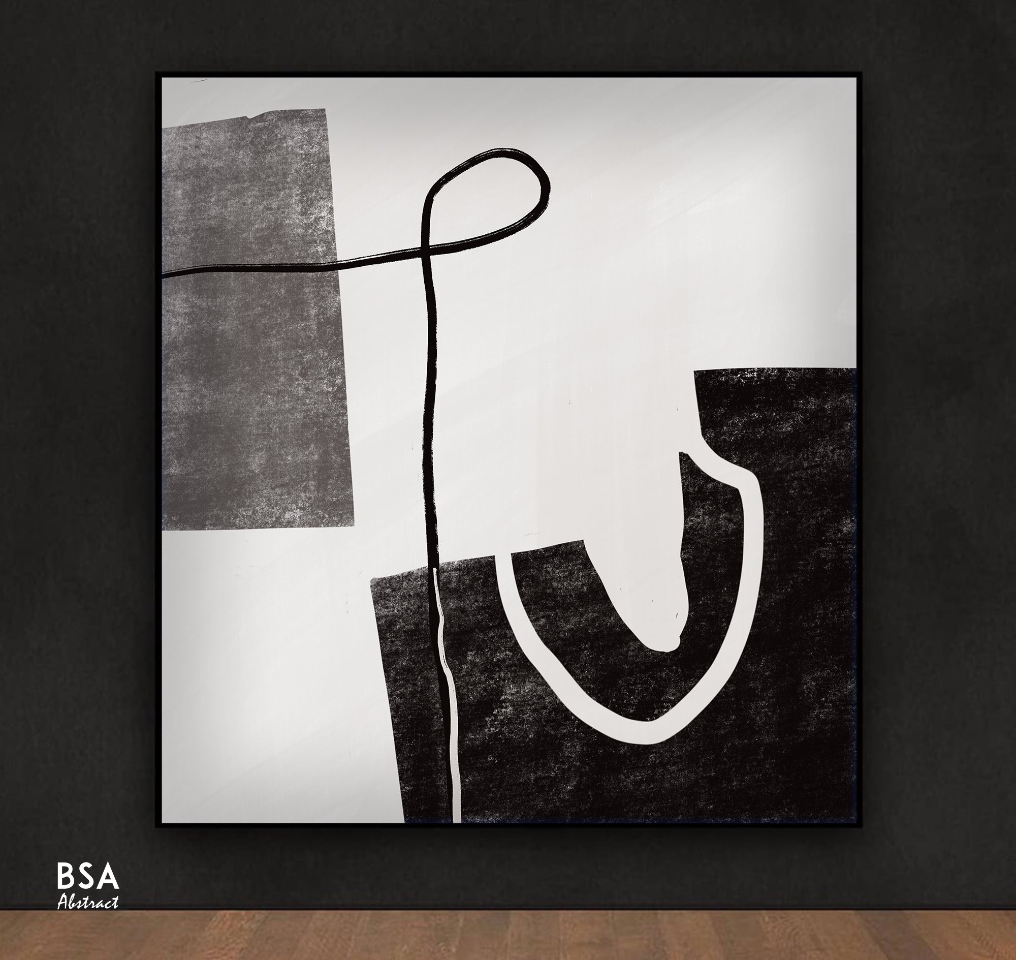 Modern Minimalist Modern Wall Art, Abstract Canvas Art Painting - Fora #30. Large Abstract Painting, Modern Abstract Painting, oil hand painting, office wall art, original abstract, textured art, Living room wall art, Modern interior wall art