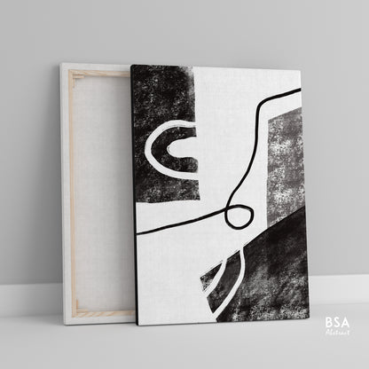 Modern Minimalist Modern Wall Art, Abstract Canvas Art Painting - Fora #31. Large Abstract Painting, Modern Abstract Painting, oil hand painting, office wall art, original abstract, textured art, Living room wall art, Modern interior wall art