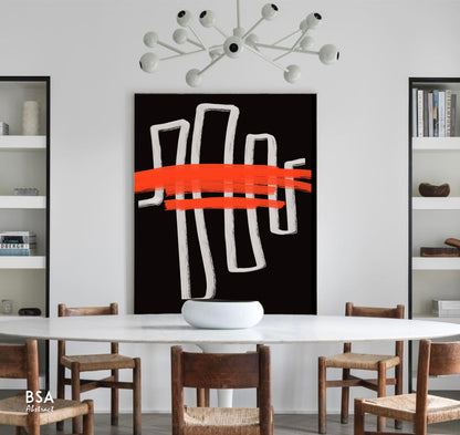 Modern Minimalist Abstract Wall Art - Fora Collection #33. Large Abstract Painting, Modern Abstract Painting, oil hand painting, office wall art, original abstract, textured art, Living room wall art, Modern interior wall art