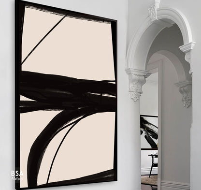 Modern Minimalist Abstract Wall Art - Fora Collection #39. Large Abstract Painting, Modern Abstract Painting, oil hand painting, office wall art, original abstract, textured art, Living room wall art, Modern interior wall art