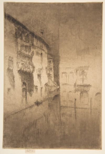 Nocturne: Palaces by James Abbott McNeill Whistler Reproduction Painting by Blue Surf Art