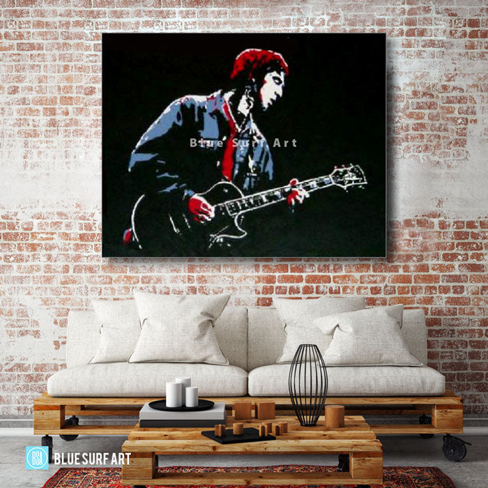 Noel Gallagher Painting - living room