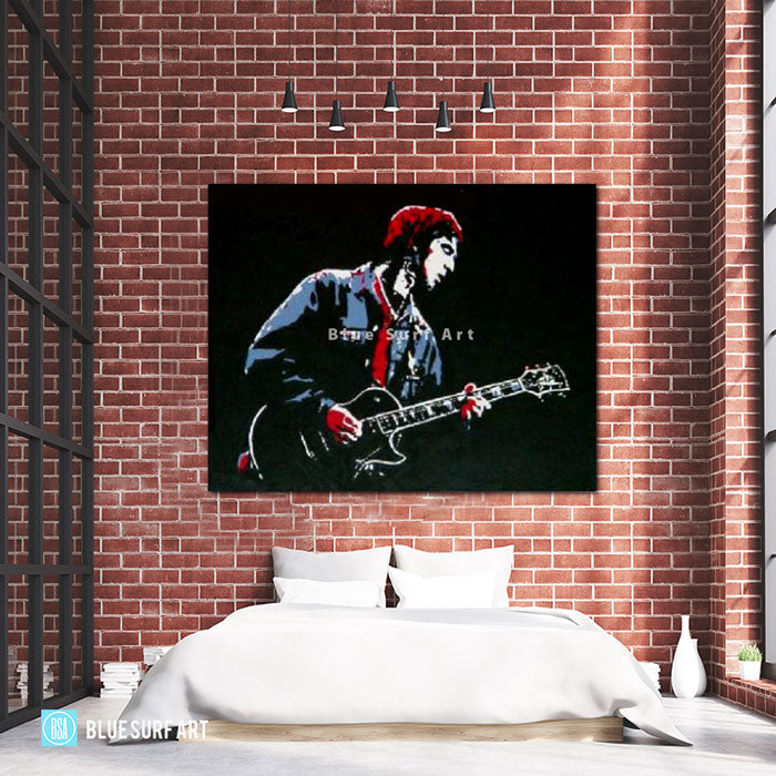 Noel Gallagher Painting - Bed Room Showcase