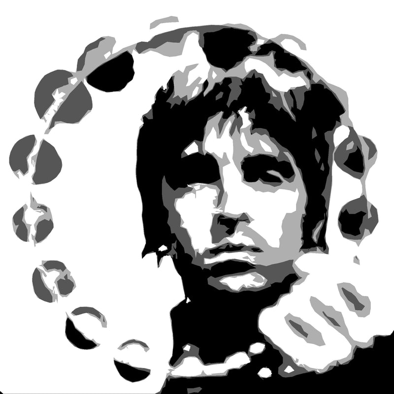 oasis wall art, Liam and noel oasis canvas art