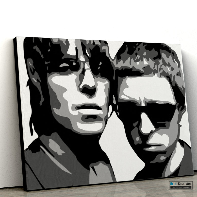 Noel and Liam Gallagher - Oasis