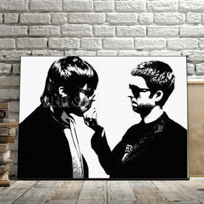 Liam and Noel Gallagher - Oasis