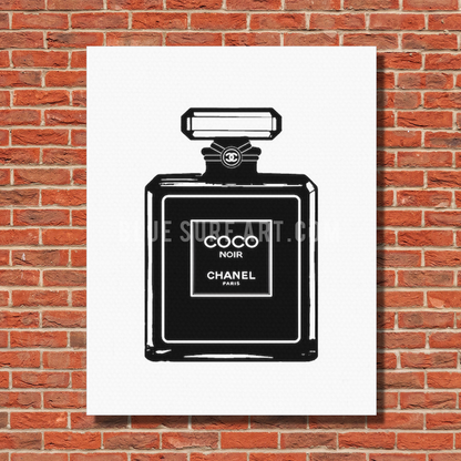 Coco oil painting on canvas by Blue Surf Art - 1 with red bricks